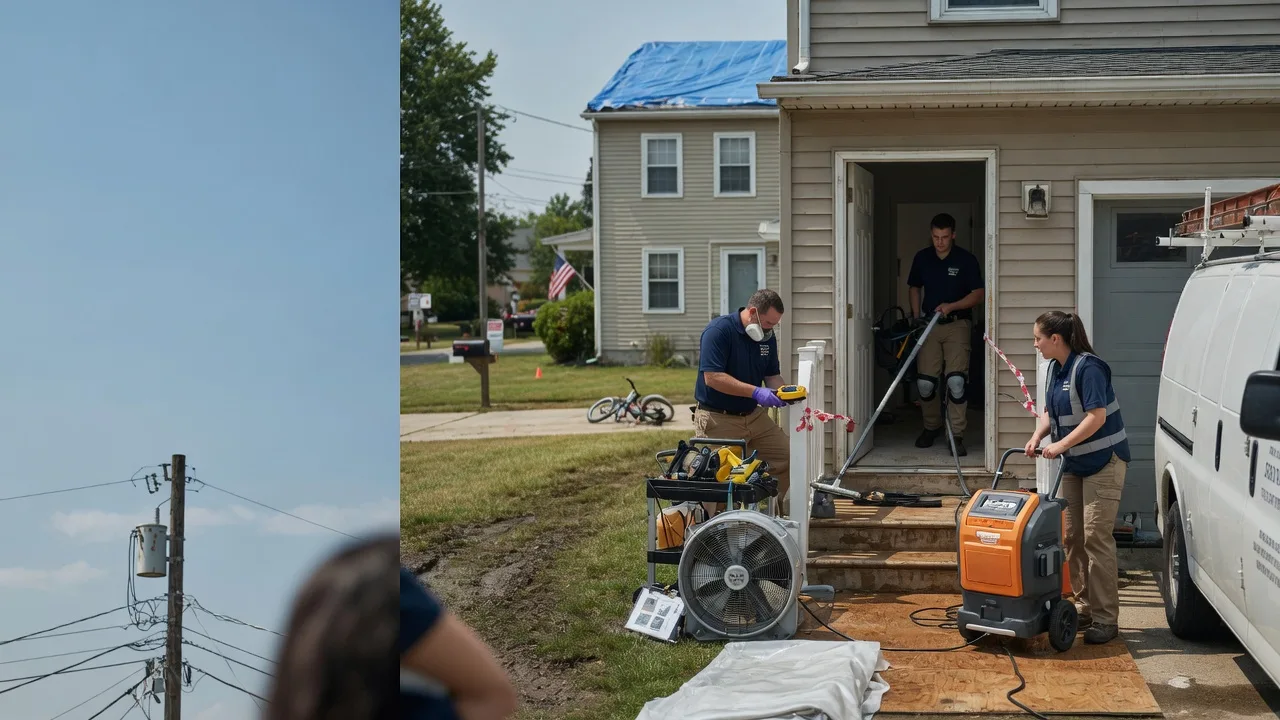 Water Damage Repair in Dowling, MI near me